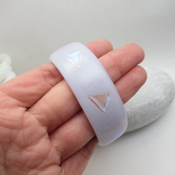 Fused Glass Cuff Bracelet - Picture 9 of 15